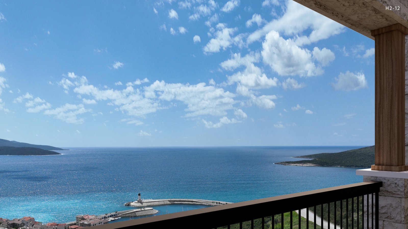 Красив апартамент в Horizon Residences at Luštica Bay - Където небето среща морето