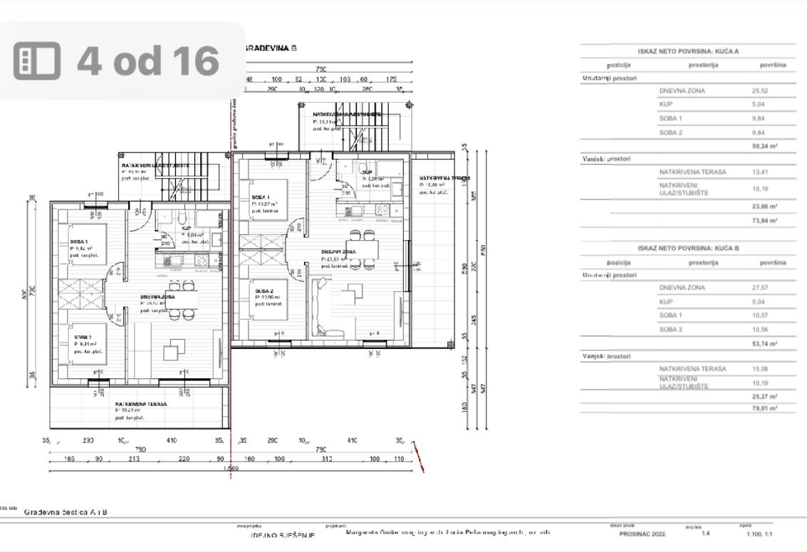 Модерен апартамент с изглед към морето в Чижичи на остров Крък