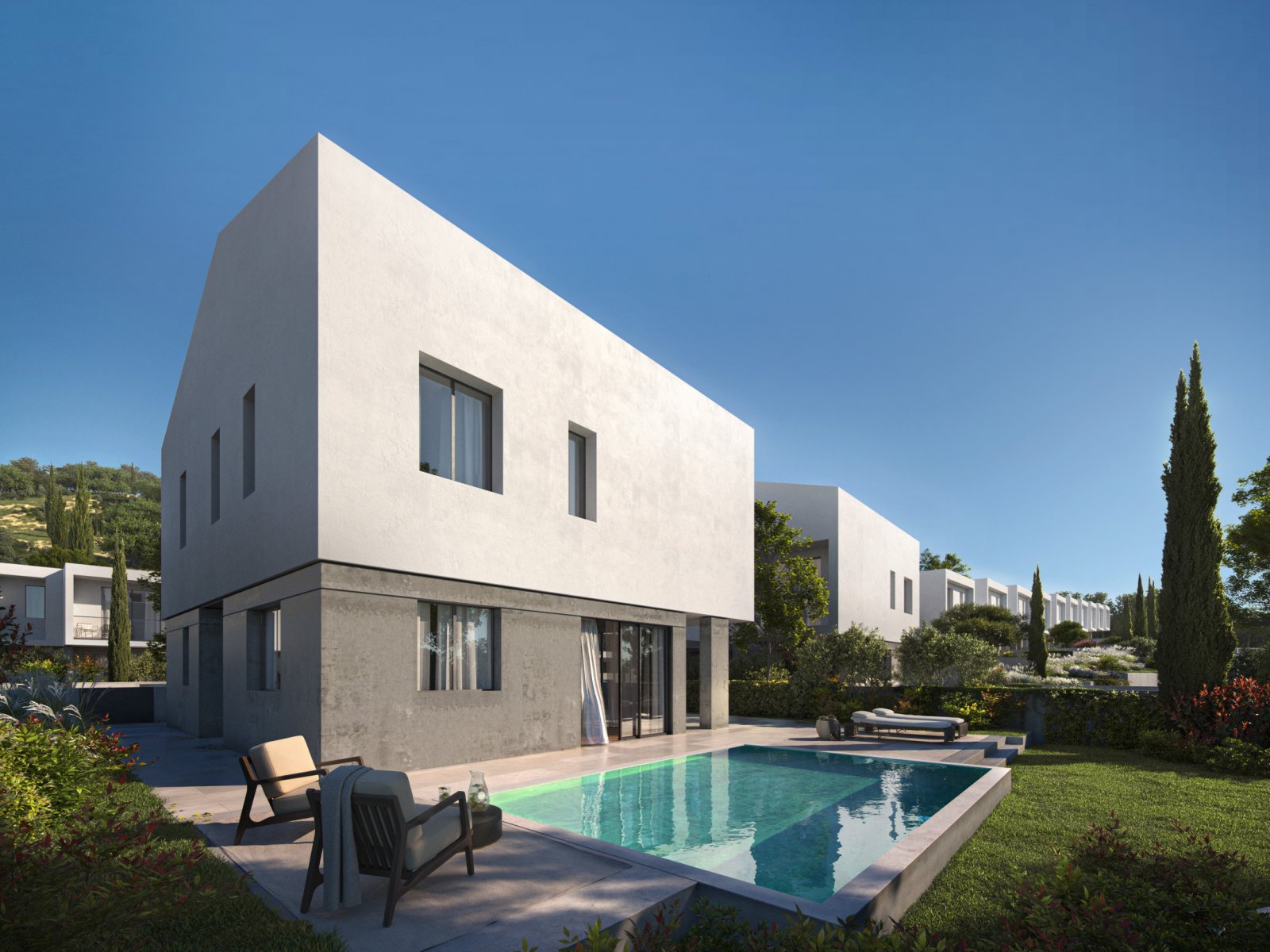 Limassol : Луксозна вила 3+1 близо до първокласни и топ училища в бизнес центъра на острова 