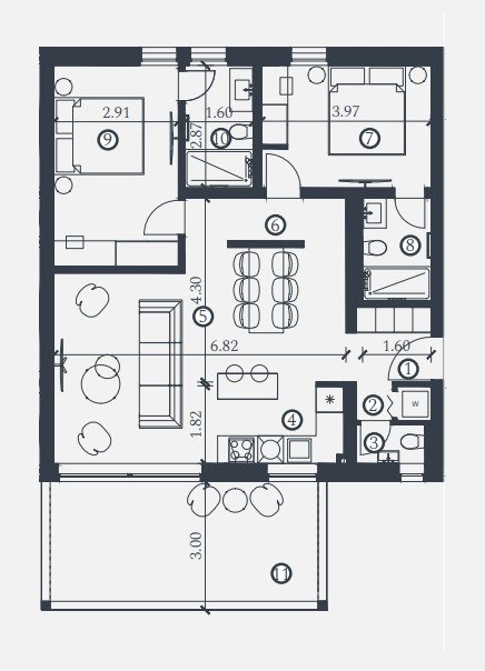 Модерен апартамент с градина, на 100 м от морето в топ курорт, Умаг, Савудрия, Истрия