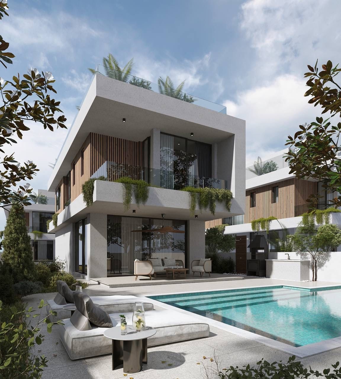 Инвестиционна вила 3+1 гарантирана доходност 5% 150 м от морето, точно до пристанището в Кипър