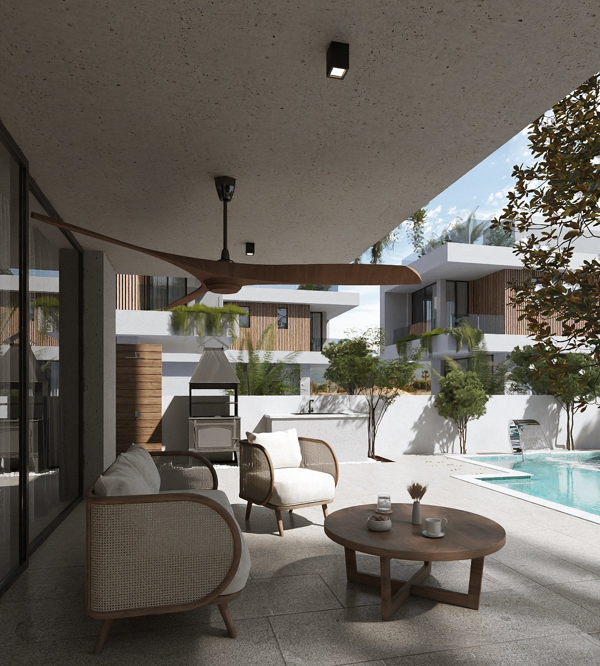 Инвестиционна вила 3+1 гарантирана доходност 5% 150 м от морето, точно до пристанището в Кипър