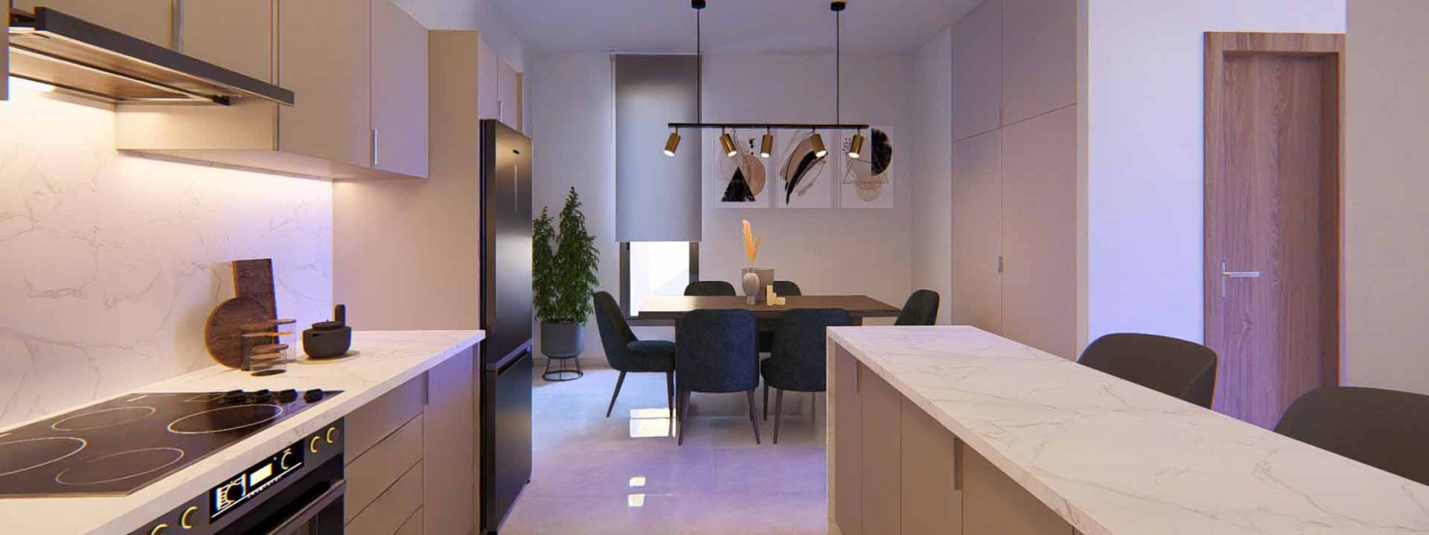 Meteora Residences – Модерна вила в сърцето на Пафос, завършване през 2026 г.