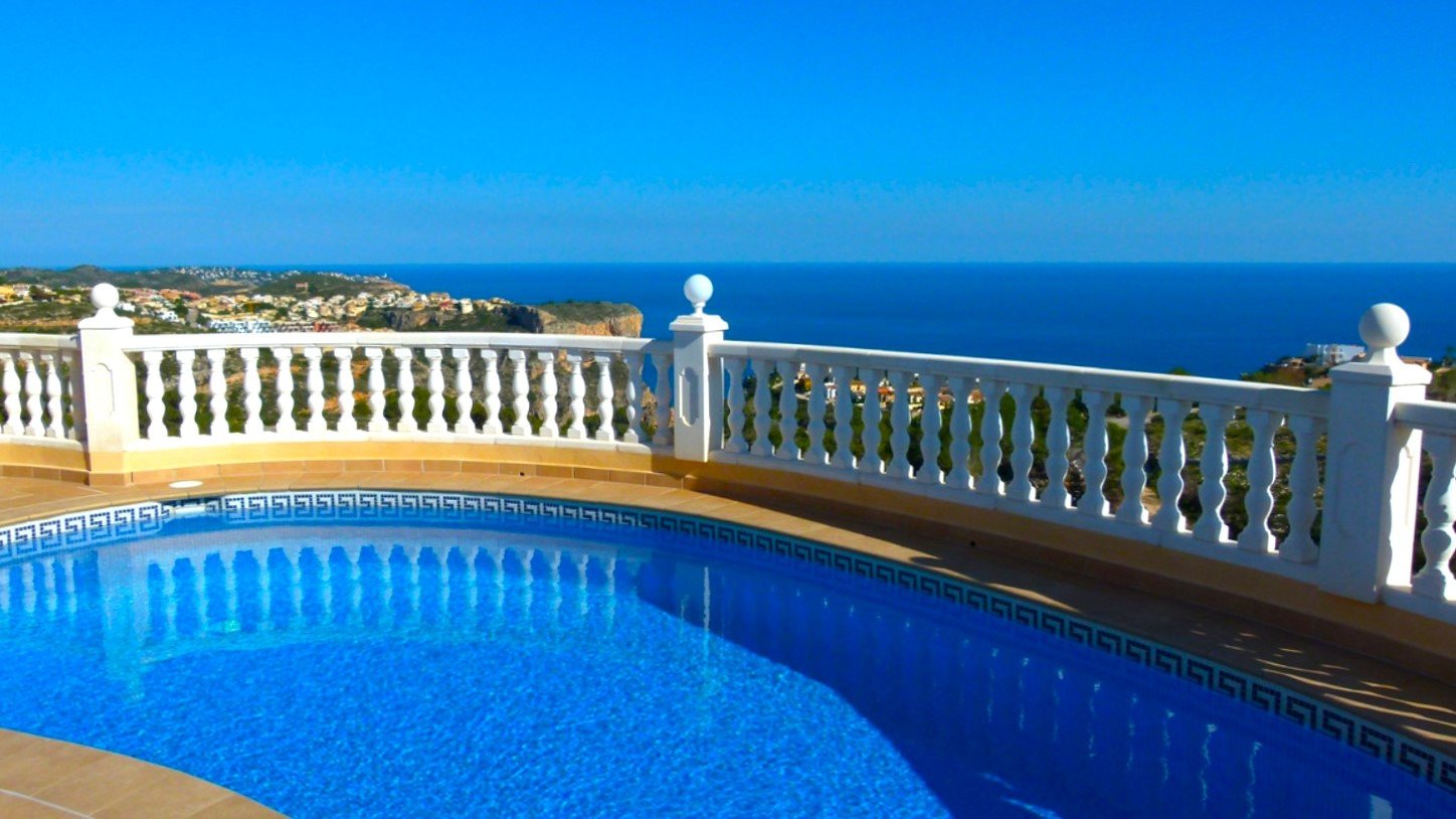 Benitachell, Alicante: Вила с фантастична гледка към морето и планината – лукс, спокойствие и природа, в Кумбре дел Сол, Бенитачел 