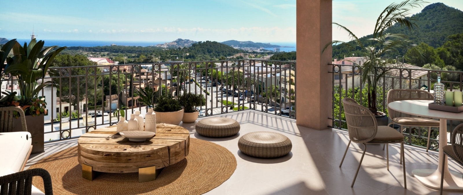 Елегантна градска къща с гледка към морето в историческото сърце на Майорка