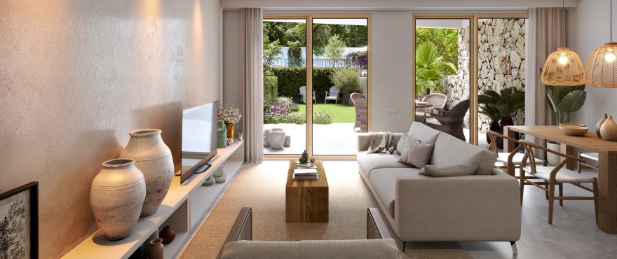 Луксозна градска къща с гараж - модерен начин на живот с традиционен чар в сърцето на Майорка