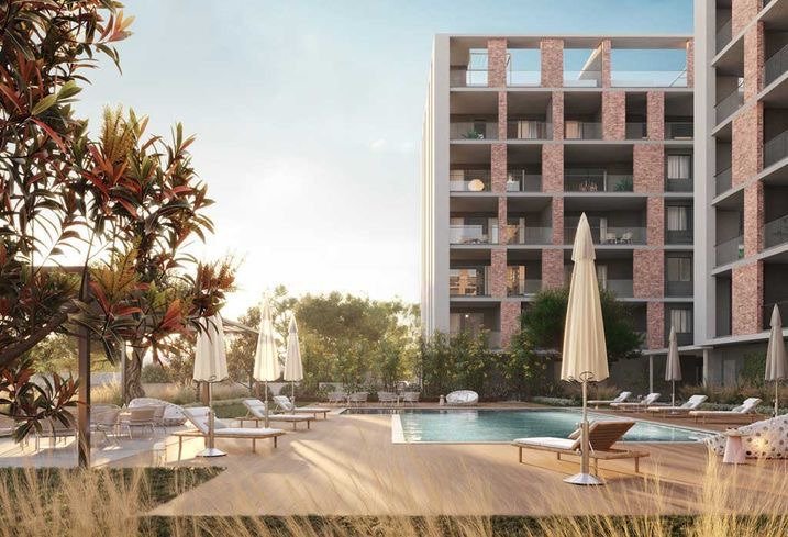 Limassol : Луксозен апартамент 1+1 в престижна част на Лимасол 