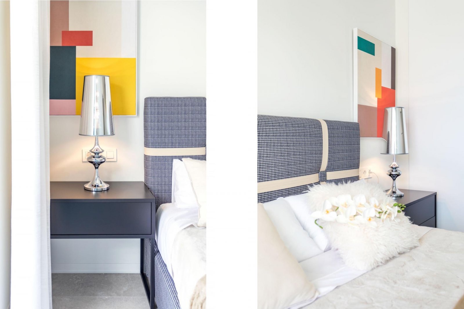 Стилен апартамент с тераса край голф игрището и морето – Финестрат