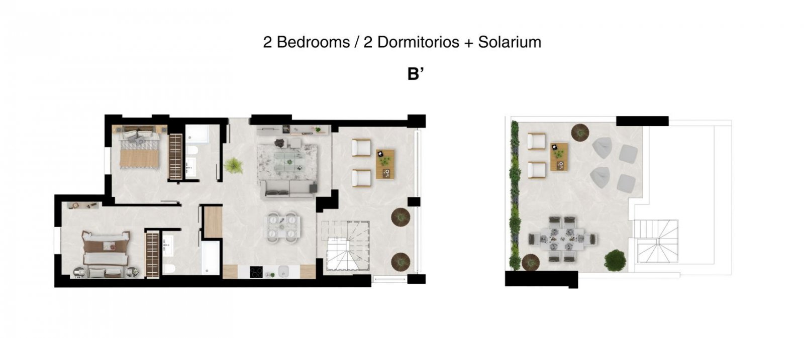 Ексклузивен мезонет до голф игрище с невероятна гледка, Михас, Малага