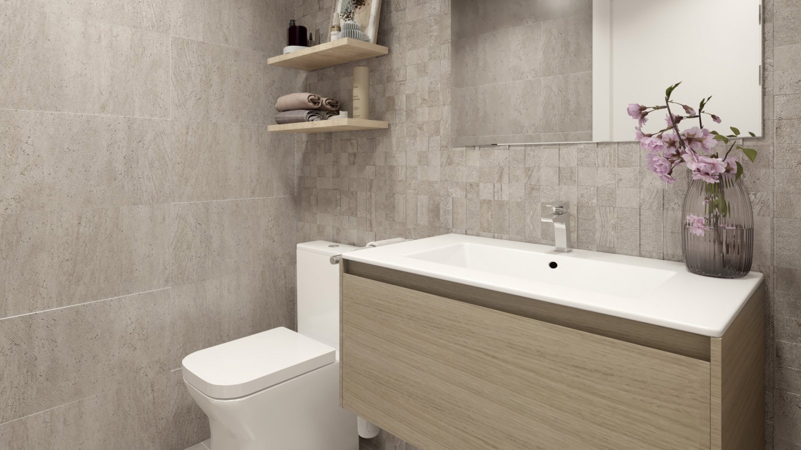 Луксозни апартаменти → 5 мин. от плажа и летището, гледка към морето → Торемолинос