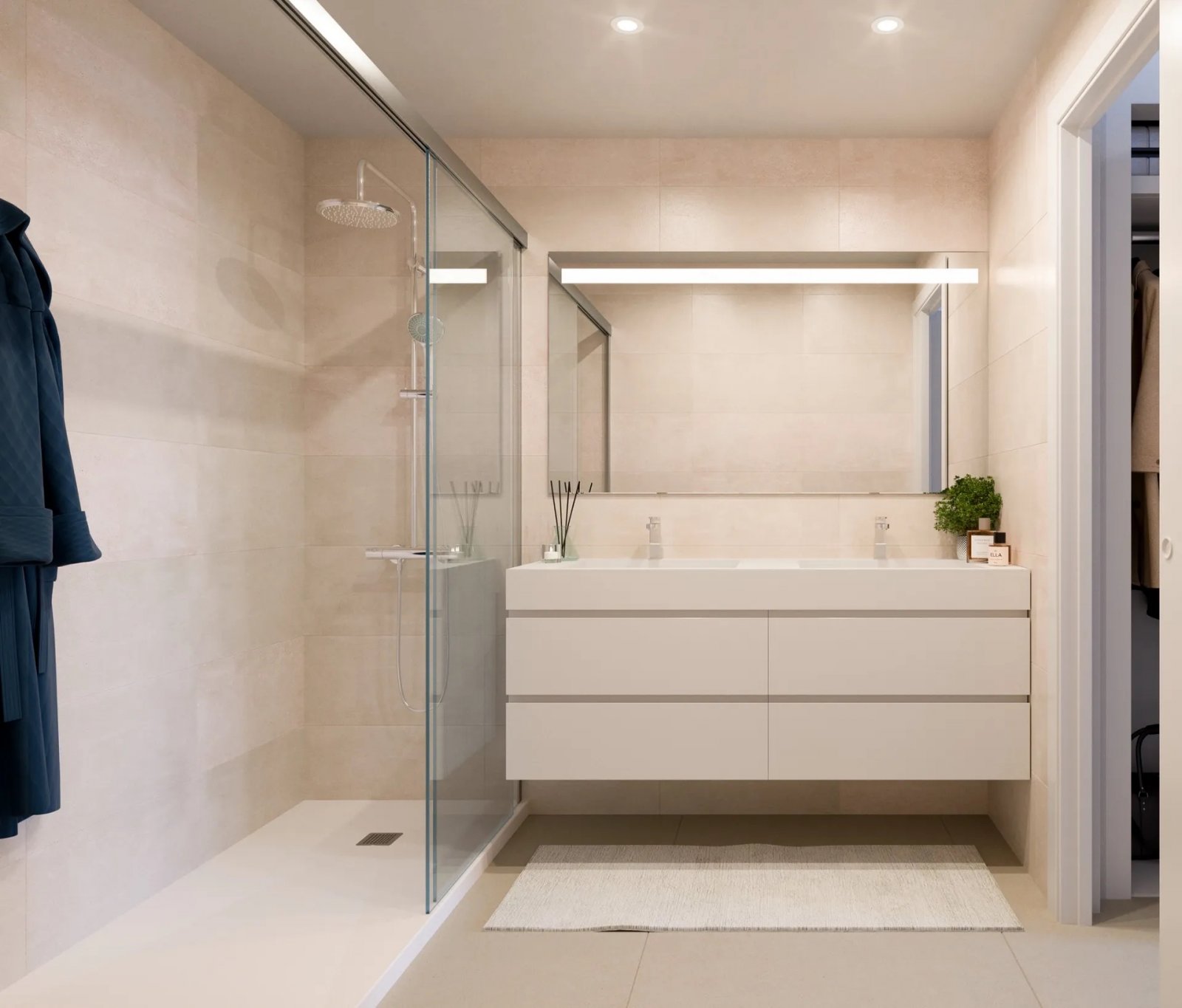 Модерен апартамент с гледка към морето, солариум и басейн в Торокс