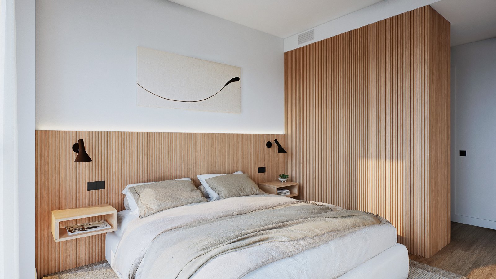 Модерен жилищен комплекс с басейн и градина, близо до летището, Малага