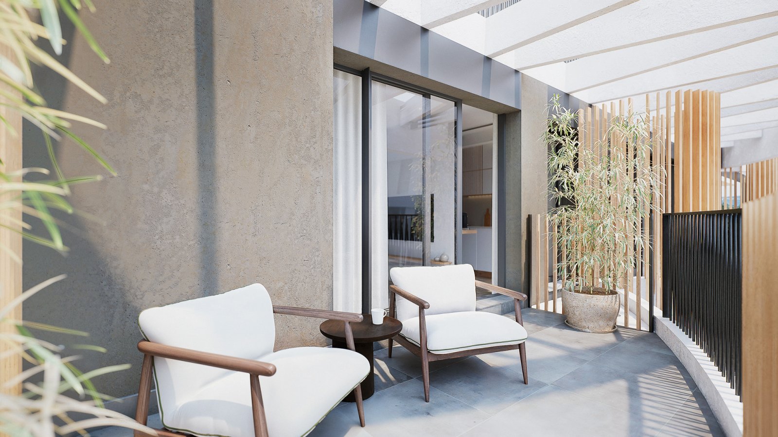 Модерен жилищен комплекс с басейн и градина, близо до летището, Малага