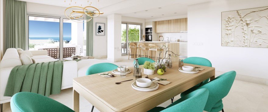 Луксозен апартамент с голяма тераса в Бенахавис – Комфорт и спокойствие на Коста дел Сол!