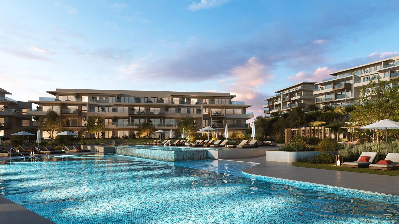 Las Lagunas de Mijas, Málaga: Ексклузивни апартаменти, на 3 км от морето с басейн и фитнес, Михас 