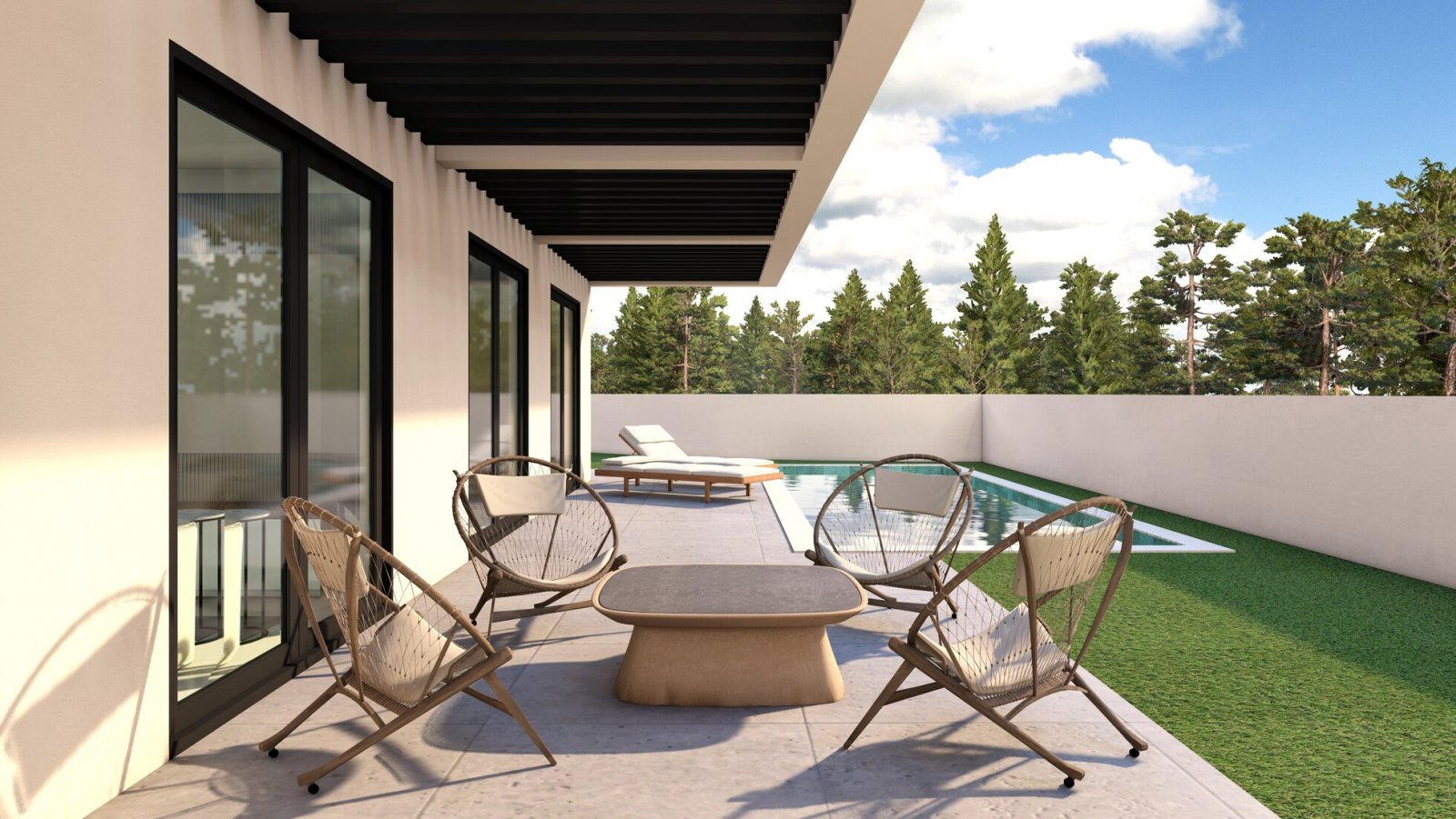 Ексклузивни семейни вили, частни басейни и гледка към морето, Финестрат