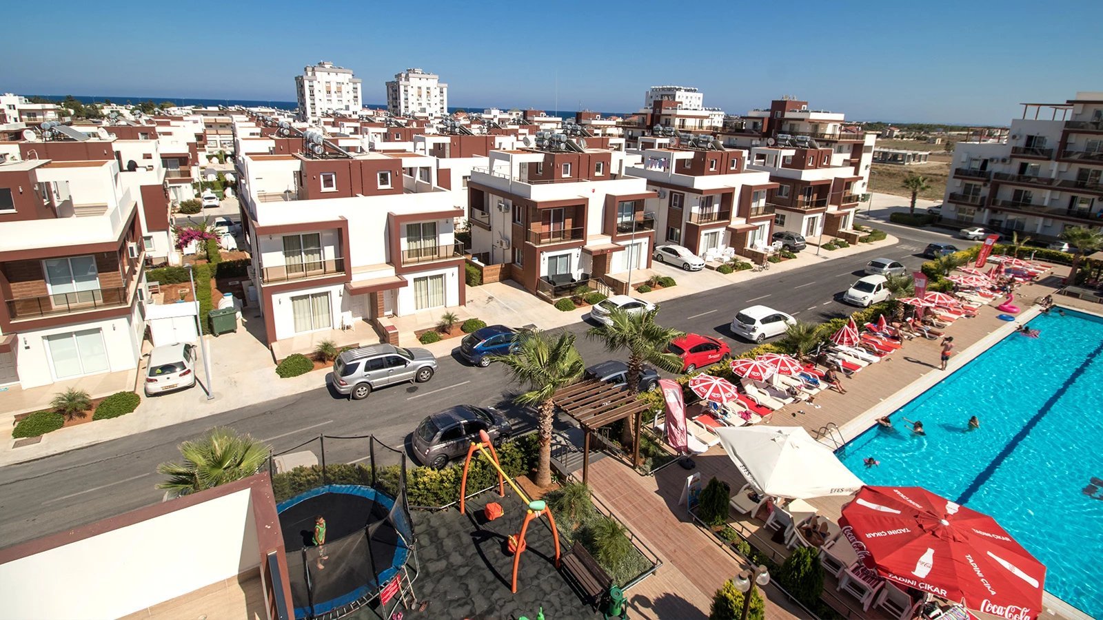 Комфортно студио в Royal Sun Residence — Искеле, Лонг Бийч, Северен Кипър