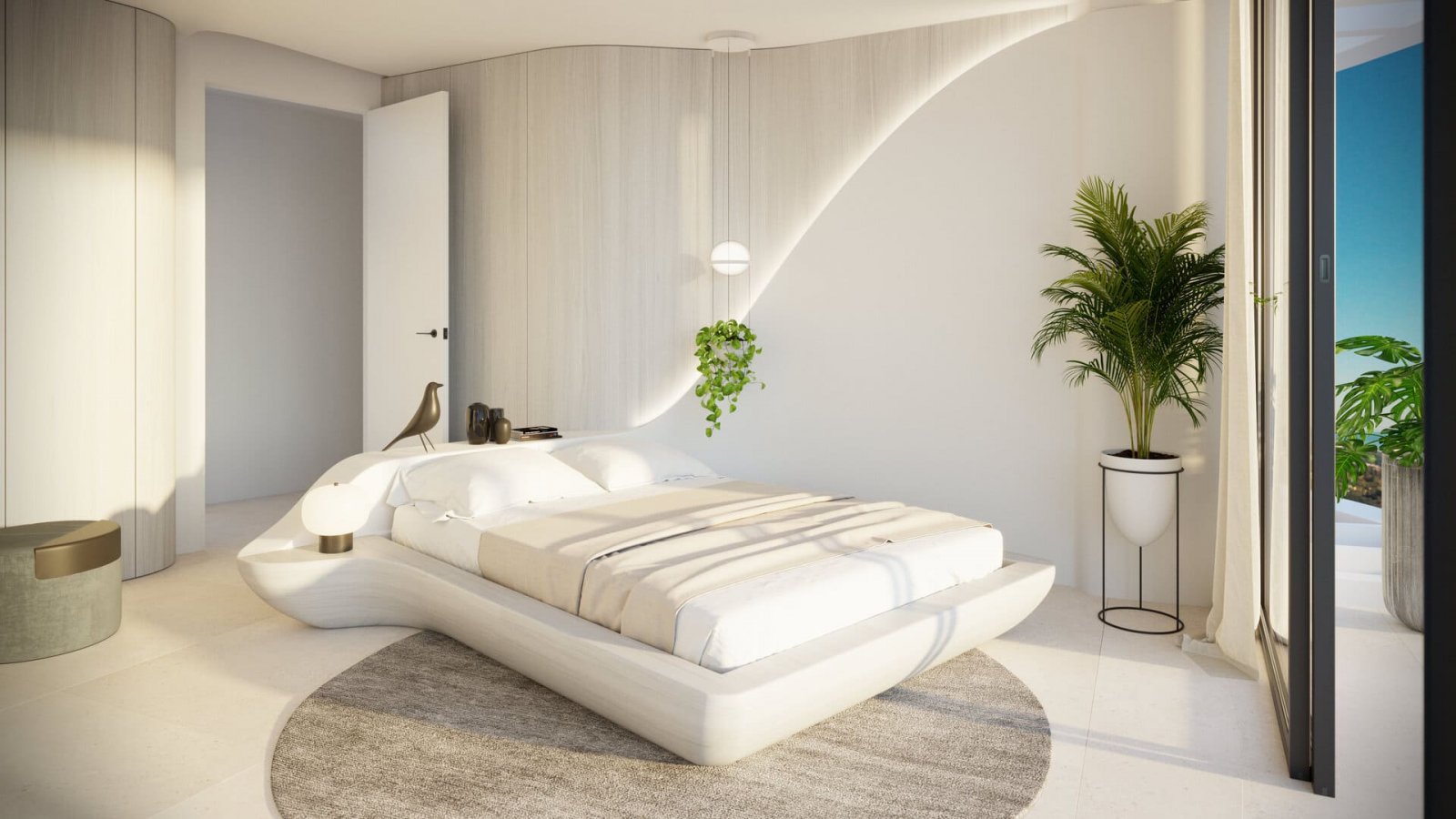 Луксозни апартаменти, гледка към морето и частни тераси, Бенахавис