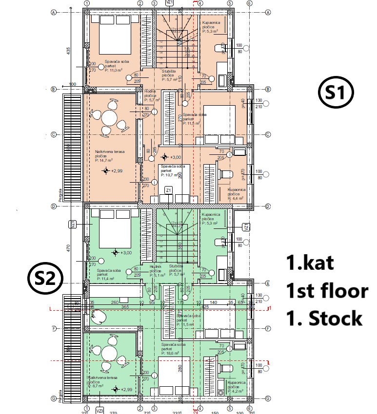 Луксозна къща-близнак с панорамна гледка и градина, Водице
