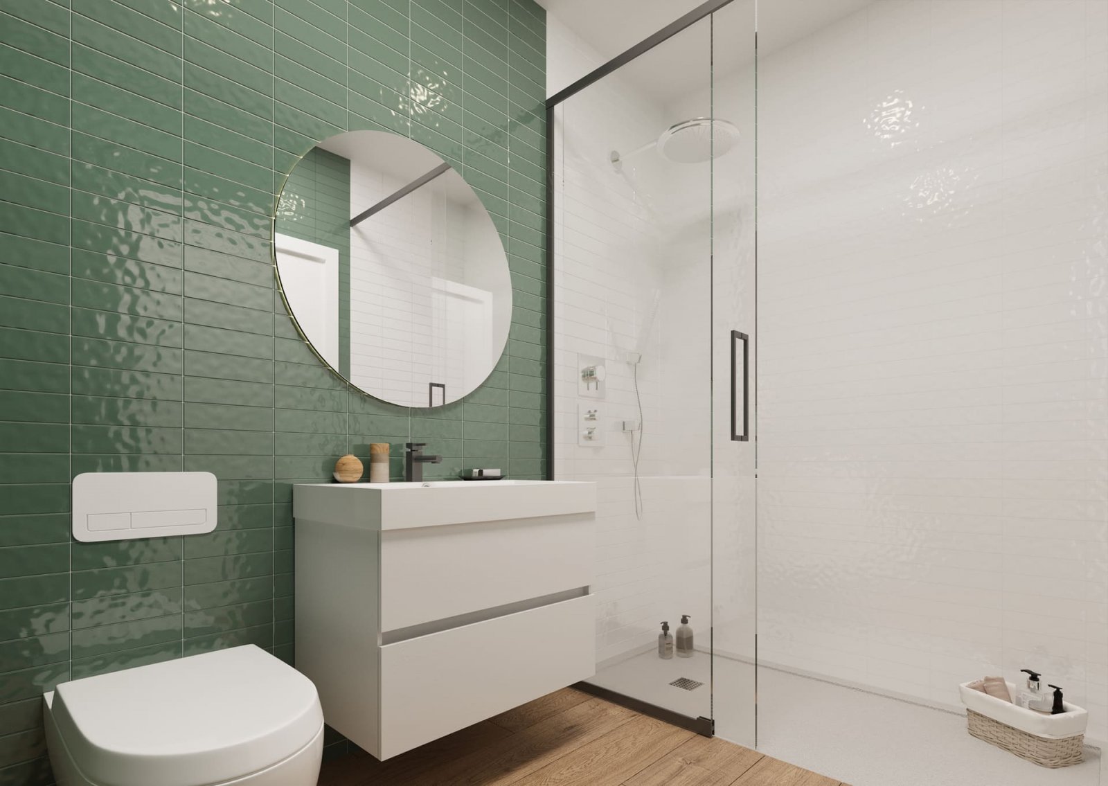 Модерни апартаменти с гледка към морето и самостоятелни тераси, Мучамел