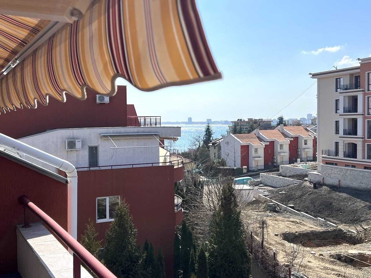 Sveti Vlas: Апартамент с 1 спалня в комплекс Green Fort, Свети Влас 🌊 с гледка към морето и гората 