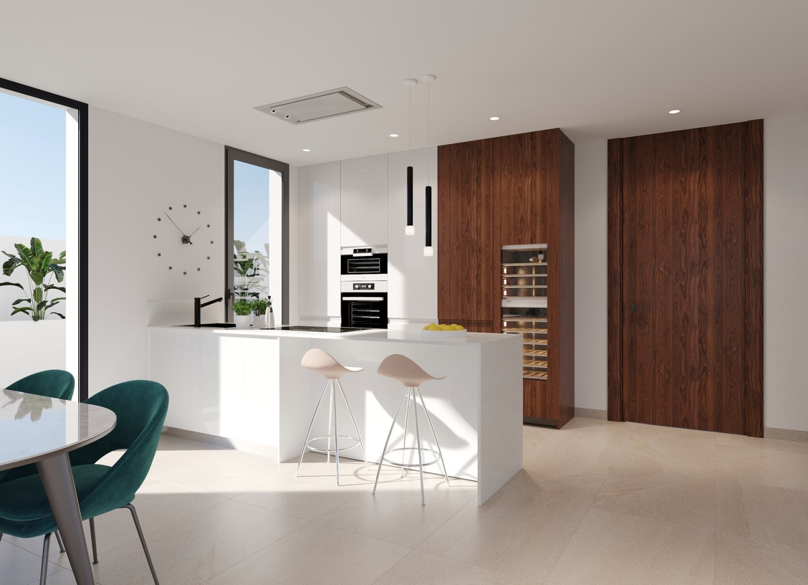 Ексклузивни вили с басейн и градина на 3 км от морето, Финестрат