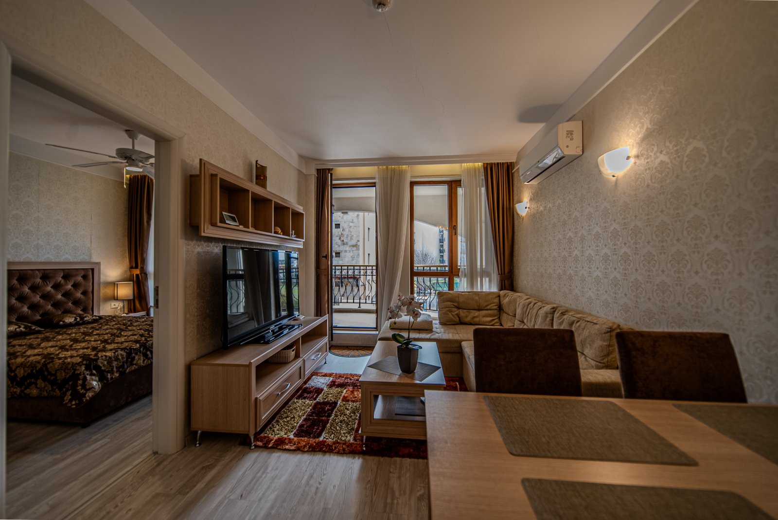 Двустаен апартамент в луксозния комплекс Harmony Suites, Слънчев бряг, България