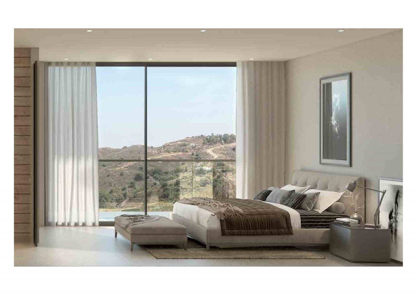 Луксозна вила с изглед към морето близо до голф, La Cala de Mijas