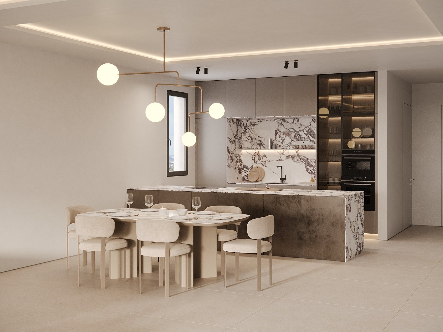 Ексклузивни апартаменти на 400 м от плажа, частни тераси, Естепона