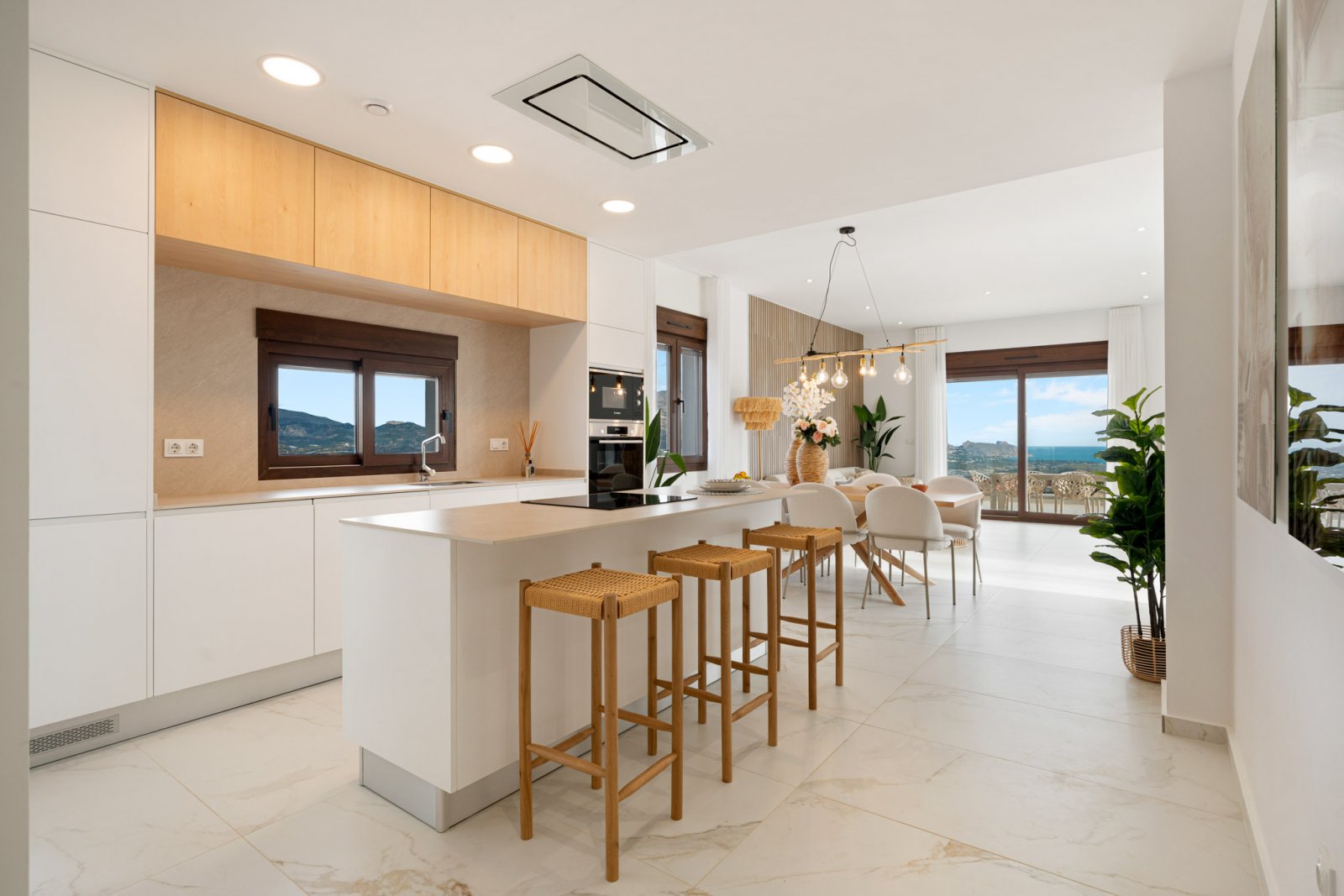 Ексклузивни къщи, частен басейн и гледка към морето, Полоп