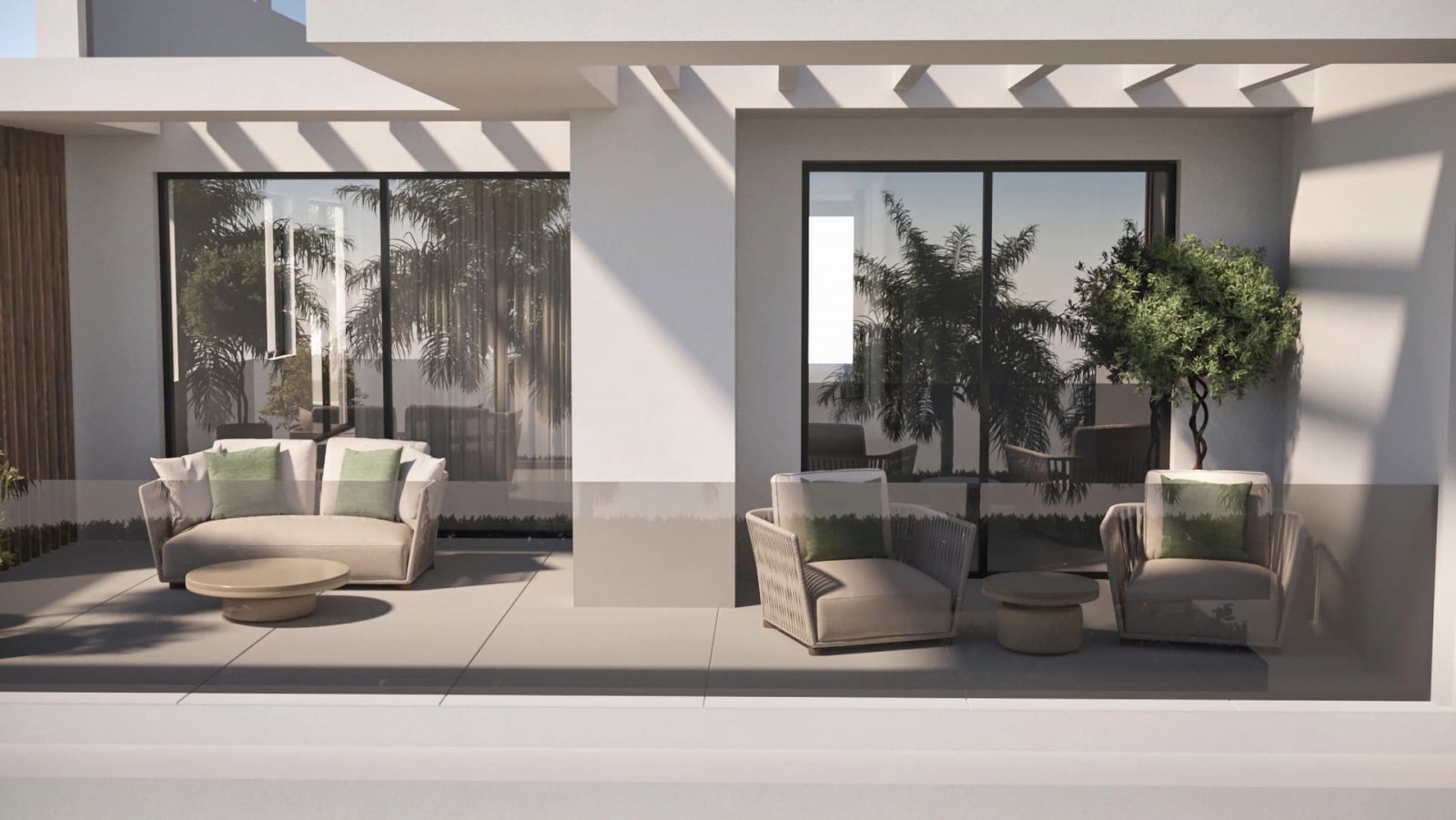 Модерни апартаменти с гледка към морето, Естепона