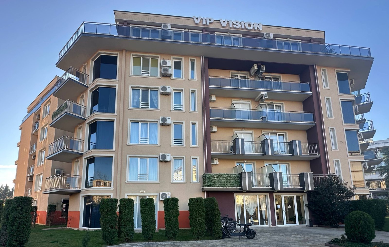 1+2-стаен апартамент в комплекса Vip Vision, Слънчев бряг, България