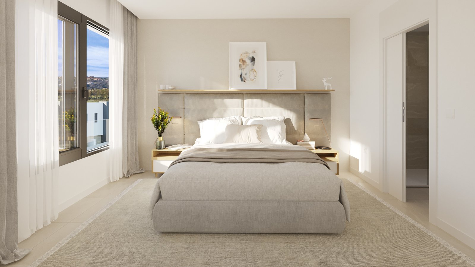 Луксозна градска къща, на 100 м от голф игрището и на 3 км от морето, Естепона