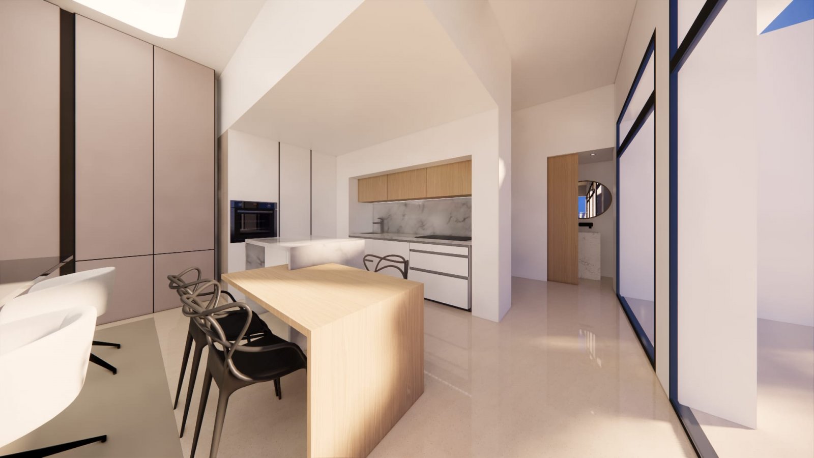 Модерни самостоятелни къщи, частни басейни и градини, Пинар де Камповерде