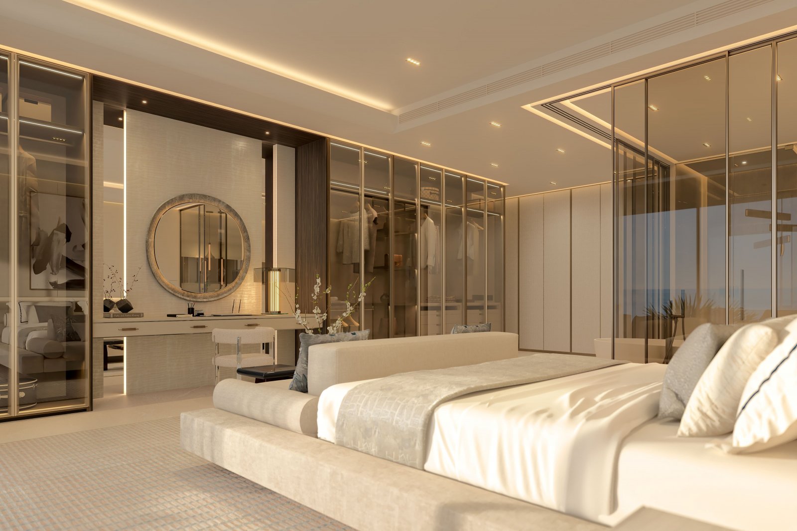 Луксозни апартаменти и пентхауси, гледка към морето, Естепона