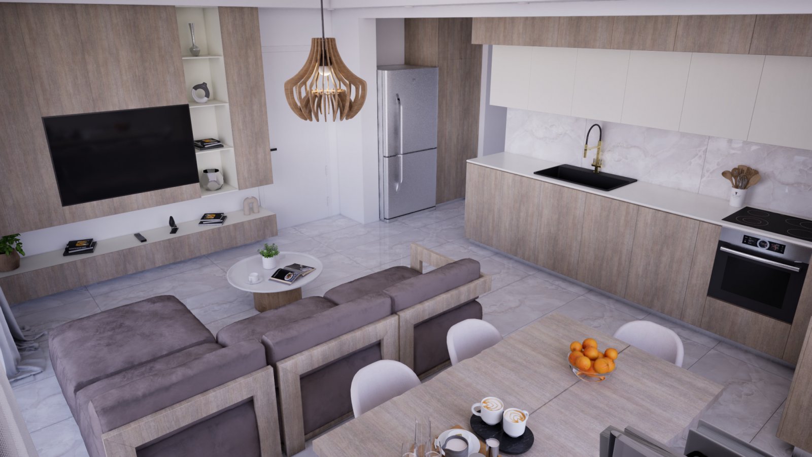 Двустаен на Кипър с гледка към морето на топ цена