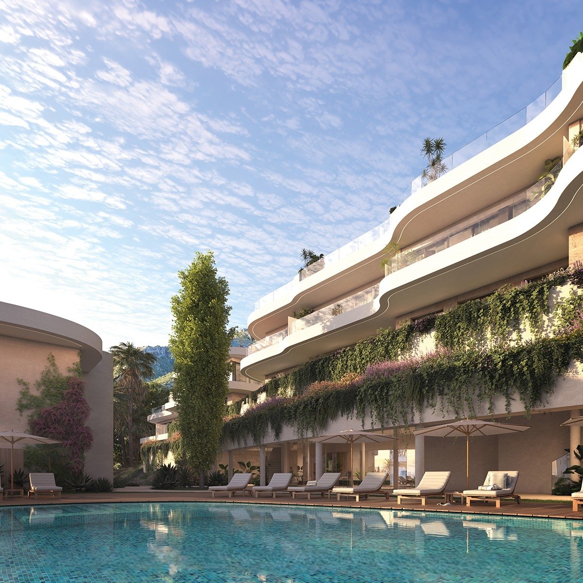 Ексклузивни таунхауси с частен басейн на 4 км от морето, Фуенхирола