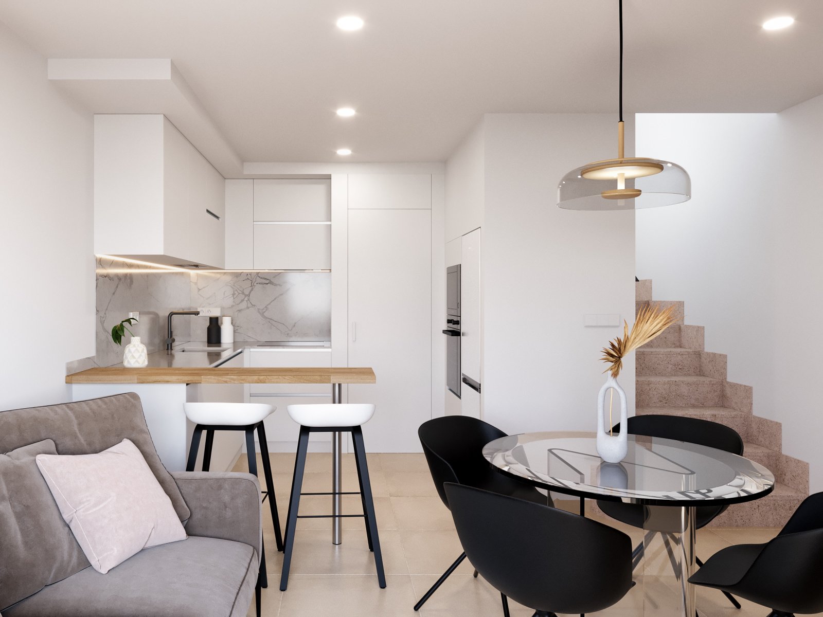 Ексклузивни таунхауси, на 4 км от морето и с общ басейн, Торе-Пачеко