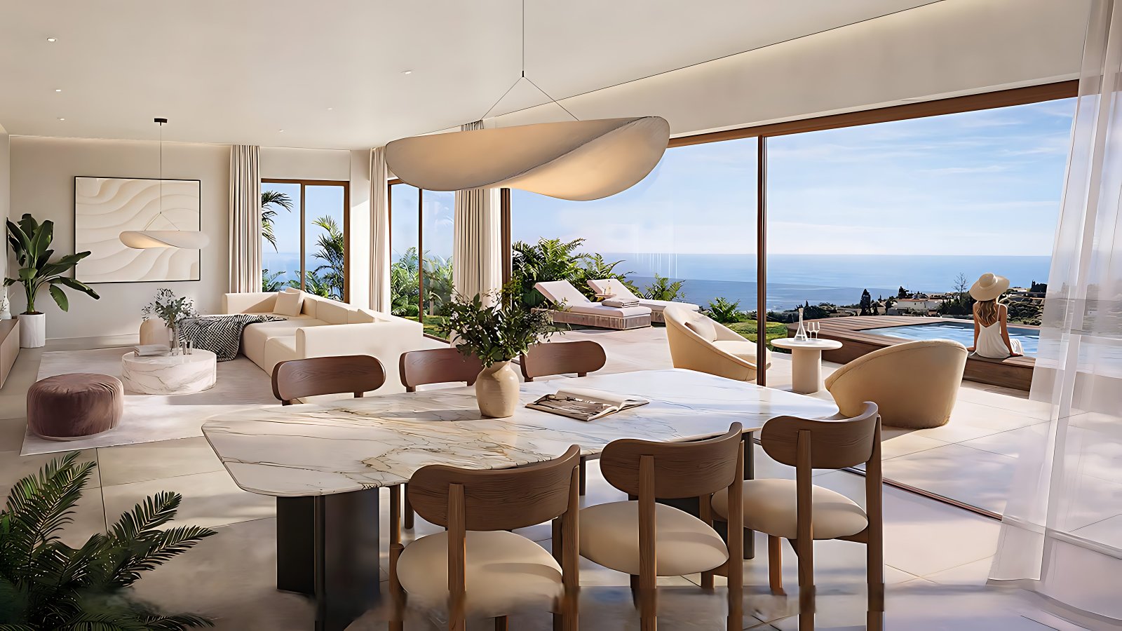 Ексклузивни таунхауси, частен басейн, на 4 км от морето, Фуенхирола