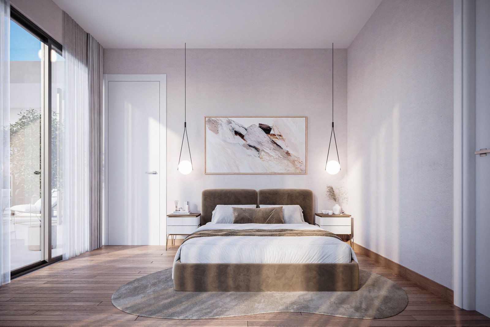Montes Residences 2-етажна | Луксозни вили с гледка към морето в Тала, Пафос