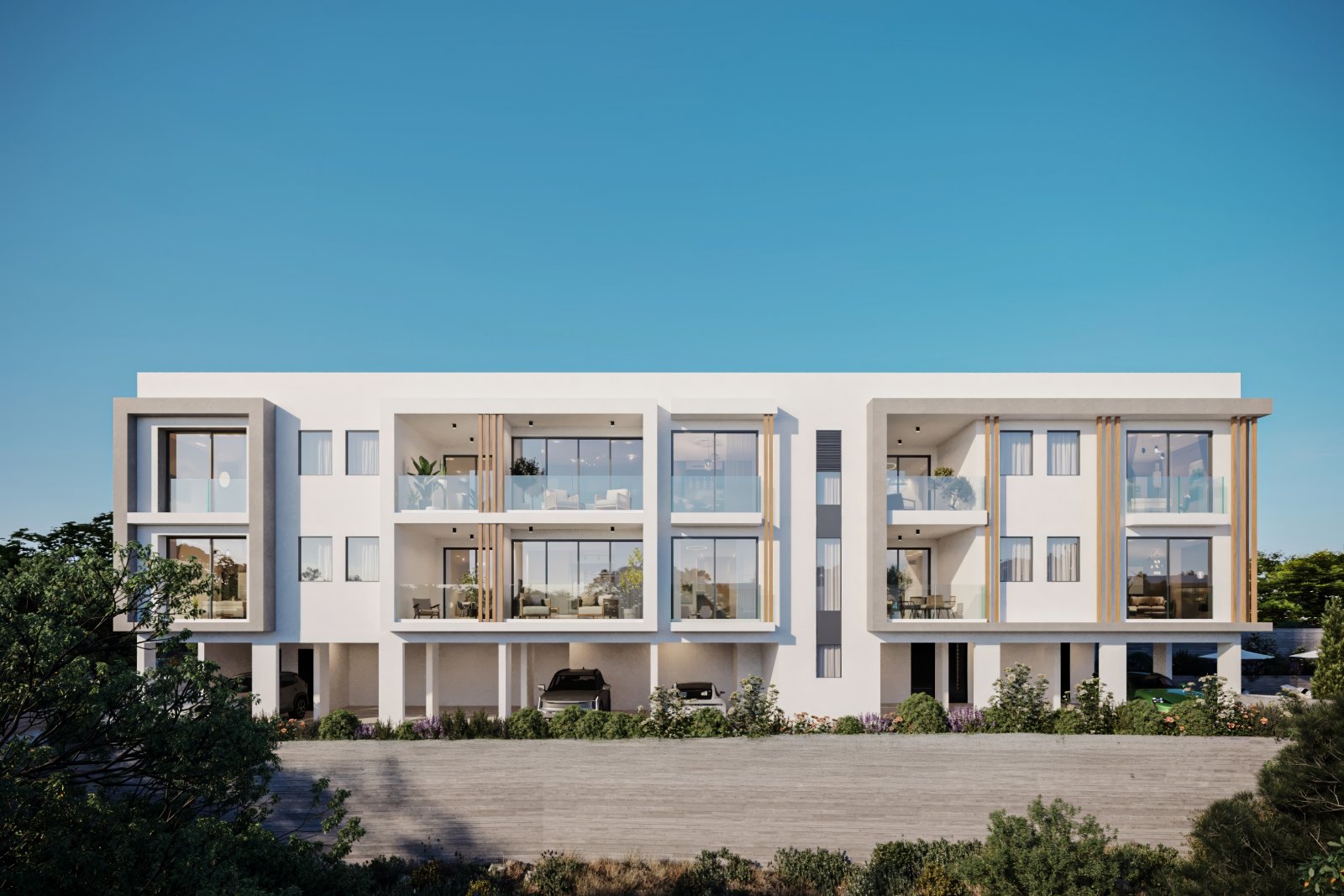 Cirvis Residences | Апартаменти с 2 спални близо до Гробниците на царете, Пафос