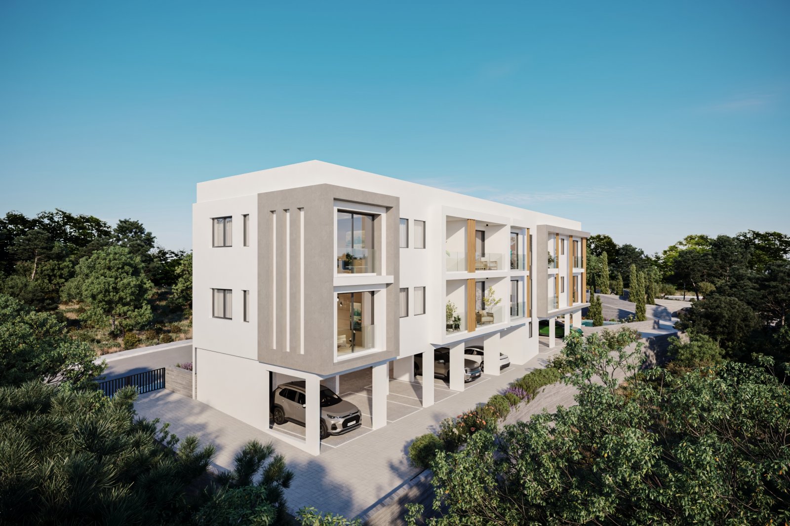 Cirvis Residences | Апартаменти с 2 спални близо до Гробниците на царете, Пафос