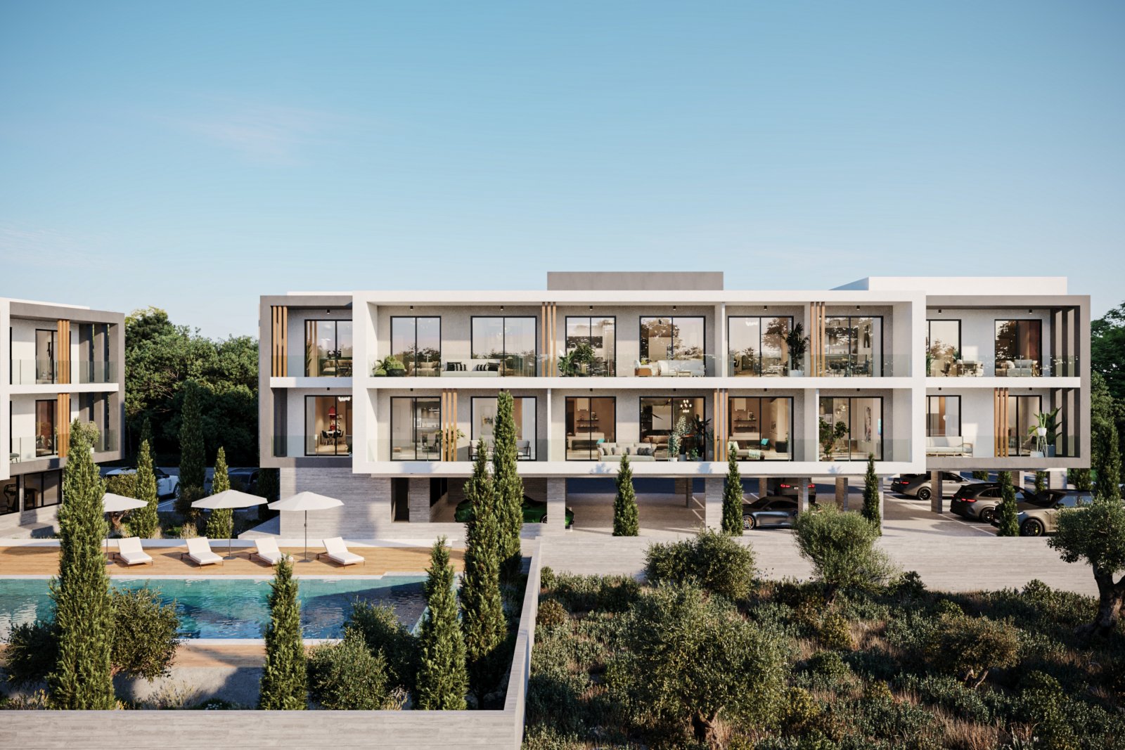 Capella Residences | Апартамент с 2 спални в Долна Хлорака