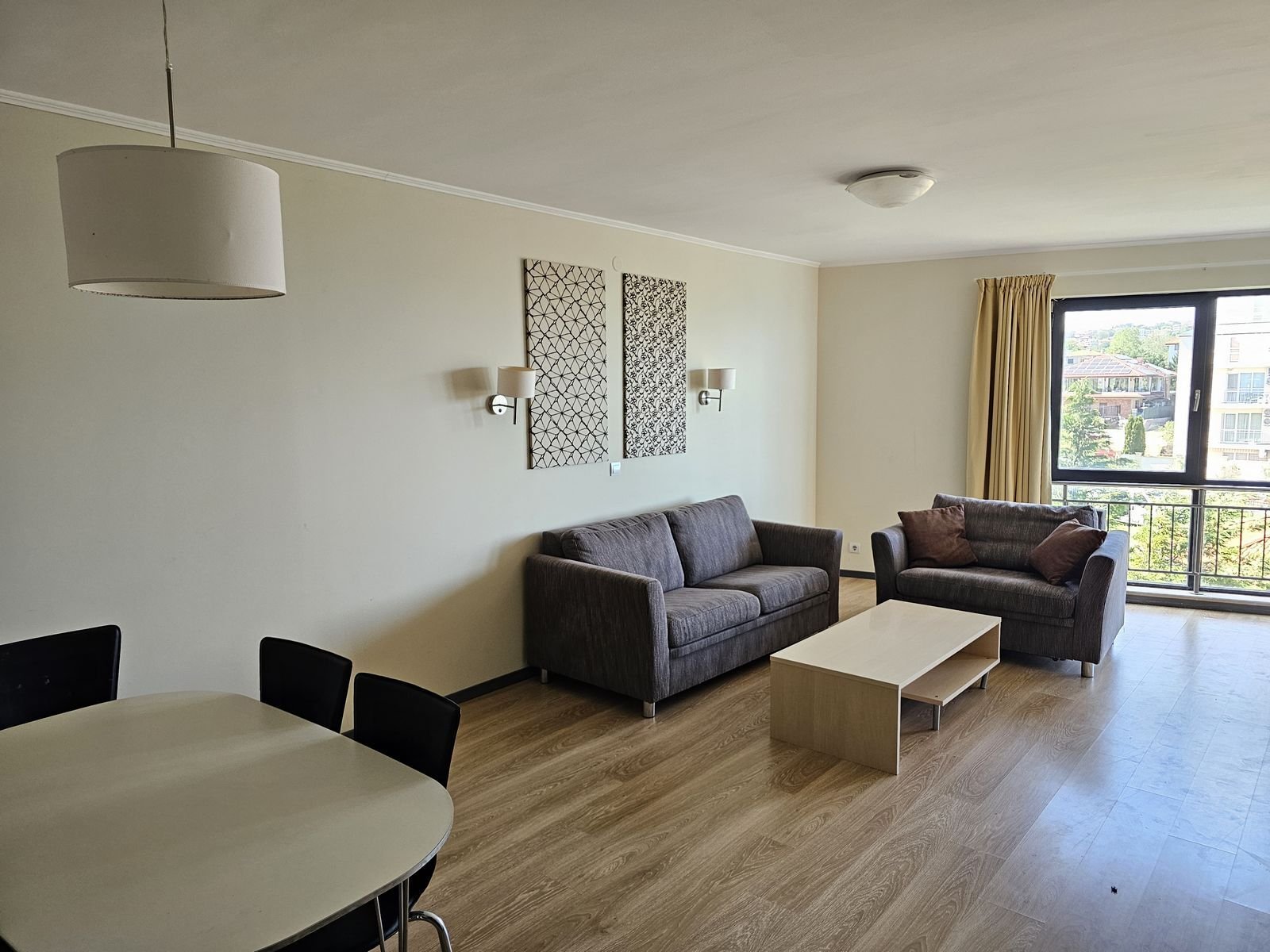 Апартамент с една спалня в комплекса Byala Beach Resort, първа линия на морето, Бяла, България