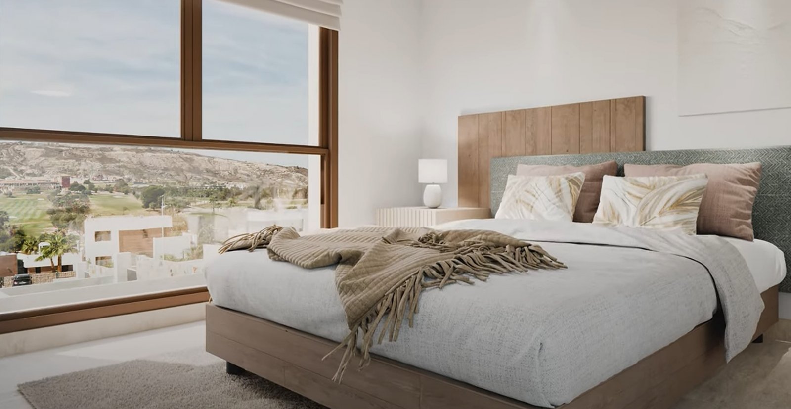 Луксозна и нова къща с гледка към голф игрището и планината – La Finca Golf, Аликанте