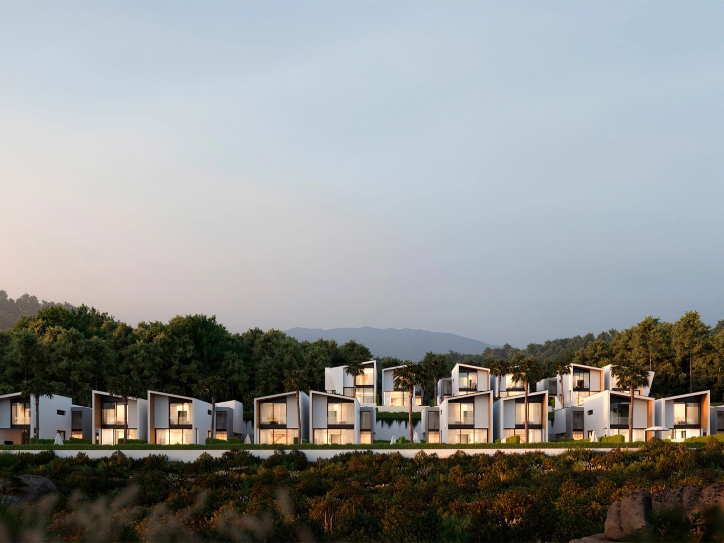 Луксозна вила → изглед към морето и частен басейн → La Cala de Mijas