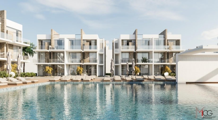 Красив апартамент с две спални на разсрочено плащане в Long Beach Residence Hurghada