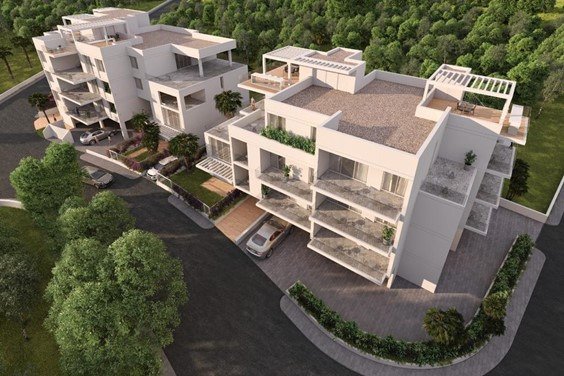 Larnaca: Луксозен апартамент с 3 спални в Ларнака , две бани 