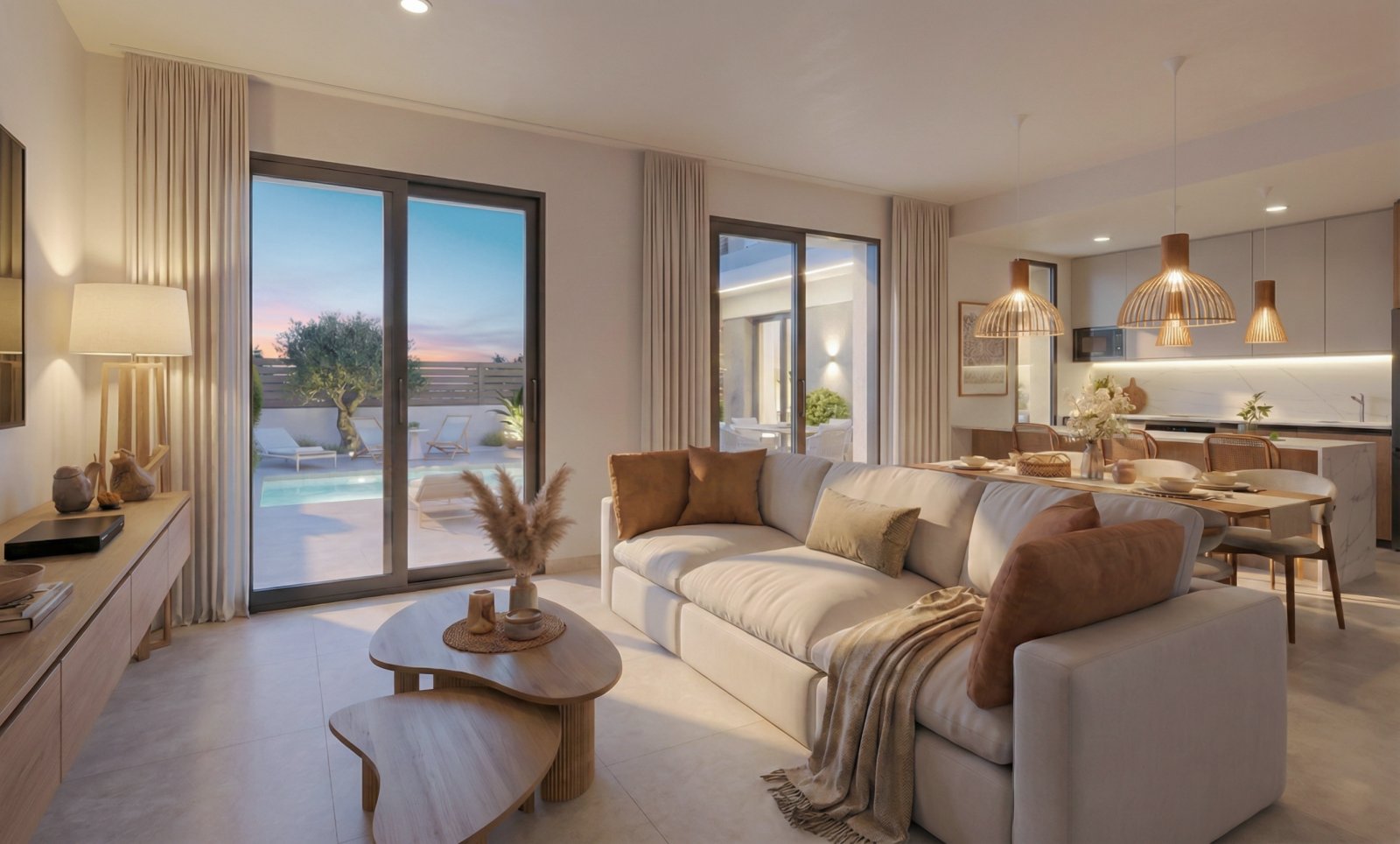 Елегантна вила до голф игрището, Хасиенда дел Аламо, Мурсия