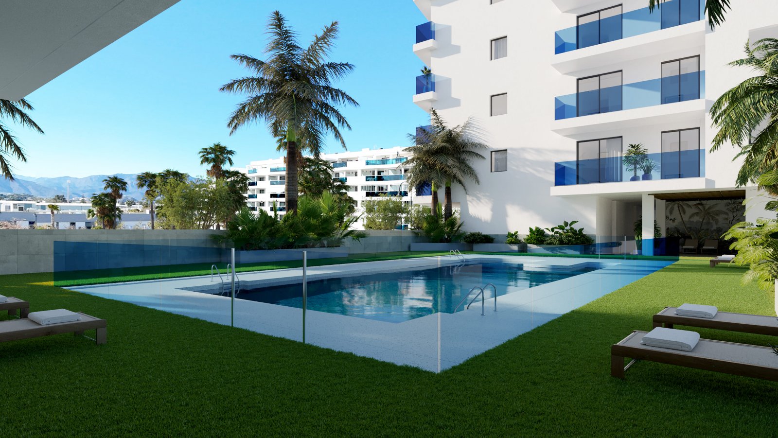 Модерни апартаменти край морето, Las Lagunas de Mijas